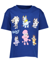 T-shirt - Blauw - thumbnail