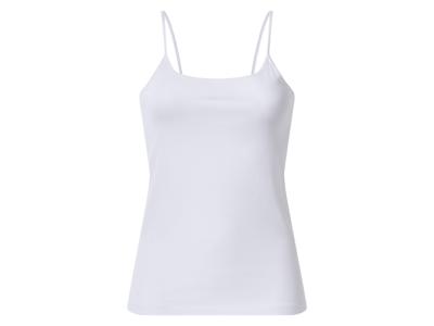 esmara Dames spaghettitop (Wit, L (44/46))