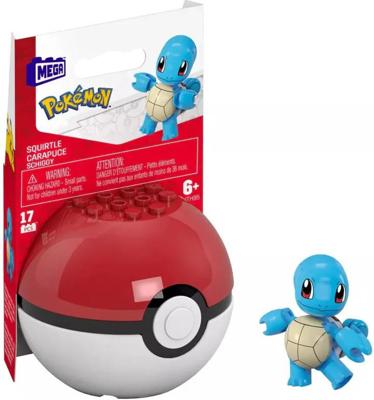 Mega Construx Pokemon - Squirtle & Pokeball