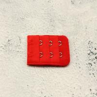 Op en Top Zwanger Beha Verlengstuk / Verlenger 2 Haaks Rood - thumbnail