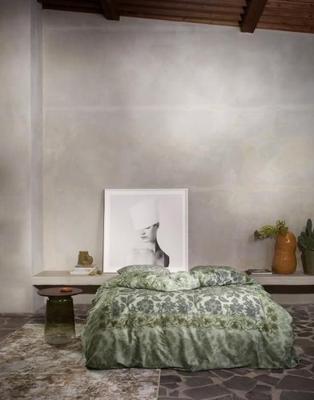 Essenza Maere Comforting green dekbedovertrek