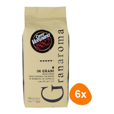 Caffè Vergnano 1882 - Gran aroma Bonen - 6x 1kg