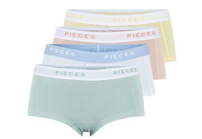 4-Pack Dames shorts - Solid - Katoenen dames onderbroek - Multipack - Voordeelverpakking - M | Dames boxer - M - M - M - M - M - M - M - M -