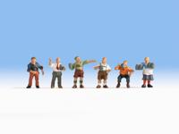 NOCH 15558 H0 Stamtafel figuren Geverfd, Staand - thumbnail