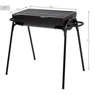 Barbecue Draagbare Aktive Metaal Roestvrij staal 91 x 71 x 33 cm Barbecue Draagbare Aktive Metaal Roestvrij staal 91 x 71 x 33 cm
