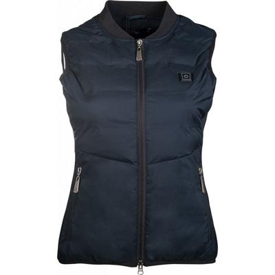 HKM Bodywarmer Comfort Temperature Heated donkerblauw maat:l