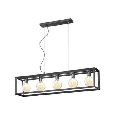 LABEL51 Hanglamp 'Tetto' 5-lamps, kleur Zwart