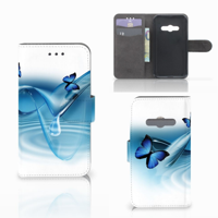 Samsung Galaxy Xcover 3 | Xcover 3 VE | Telefoonhoesje | Met pasjeshouder | Vlinders - thumbnail