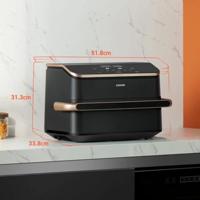 Cosori Dual Blaze TwinFry Air Fryer Heteluchtfriteuse 10 liter Zwart - thumbnail