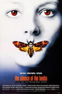 Poster - The Silence of the Lambs, Originele filmposter, Premium Print, Professioneel Fotopapier