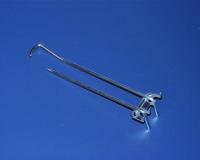 Dubbele haak open 20cm lang 5mm - thumbnail