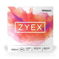 D&apos;Addario DZ410 SM Zyex Viola String Set Short Scale, Medium Tension altviool snarenset korte schaal - thumbnail