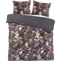 Dekbedovertrek Isabel - antraciet - 200x200/220 cm - Leen Bakker - thumbnail