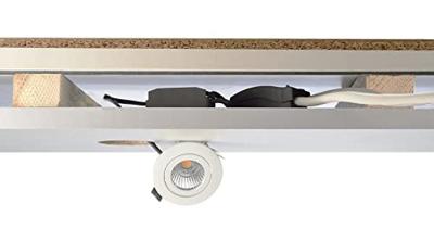 Deko Light 565356 Dione LED-inbouwlamp Energielabel: F (A - G) LED vast ingebouwd 8.50 W Zilver-grijs