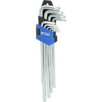 Brilliant Tools BT044019 Haakse schroevendraaierset T 10, T 15, T 20, T 25, T 27, T 30, T 40, T 45, T 50 9-delig - thumbnail
