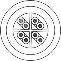 Procab PRX606/90 Prime CAT6 datakabel 90 meter op haspel - thumbnail