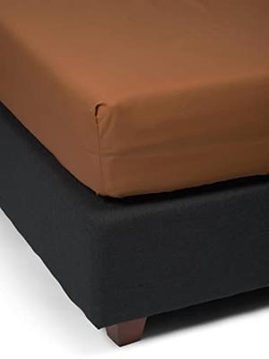 Essenza Essenza Minte hoeslaken 90x200 Leather brown
