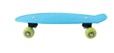 Jonotoys Playfun pennyboard blauw een leuk klein skate board voor de beginners