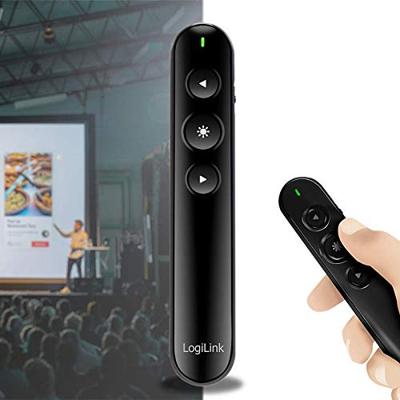 LogiLink ID0190 Draadloze presenter RF Zwart - thumbnail