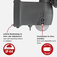 Brennenstuhl batterij LED straler LUFOS | 400 lm | met infrarood-bewegingsmelder - 1178900100 - thumbnail