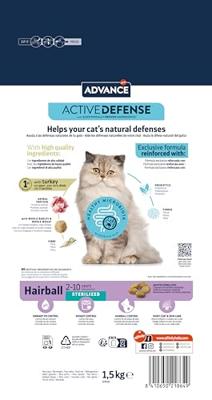 ADVANCE CAT STERILIZED HAIRBALL 1,5 KG