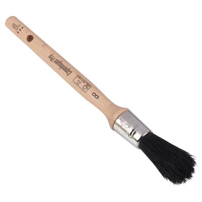 Copenhagen Pro universeel patentkwast - maat 8 - zwart Chinees varkenshaar - FSC houten steel - 23.104.08 Copenhagen Pro universeel patentkwast - maat 8 - zwart Chinees varkenshaar - FSC houten steel - 23.104.08