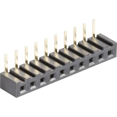 MPE Garry Female header (standaard) Aantal rijen: 1 Aantal polen per rij: 10 159-1-010-0-NFX-YS0 1 stuk(s) MPE Garry Female header (standaard) Aantal rijen: 1 Aantal polen per rij: 10 159-1-010-0-NFX-YS0 1 stuk(s)