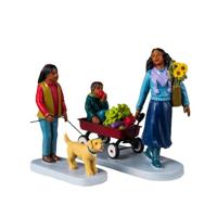 Farmer's Market Saturday 12x4x20 cm 2st Kersthuisje LEMAX - Lemax - thumbnail