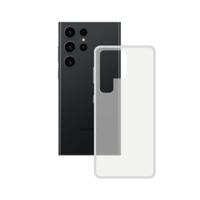 Telefoonhoes Contact Samsung Galaxy S23 Ultra Transparant - thumbnail