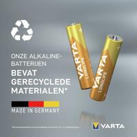 Varta VARTA Longlife AAA Cube Pack24 AAA batterij (potlood) Alkaline 1.5 V 24 stuk(s) - thumbnail