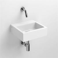 Clou Flush Fontein - 28x27x9cm - voorbewerkt kraangat - met afvoerplug - glans wit CL/03.08011 - thumbnail
