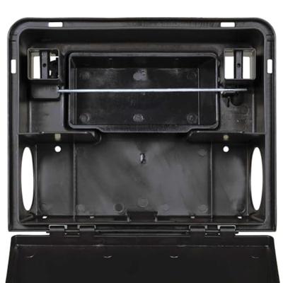 Muizenvallen 4 st 23x19x9,5 cm zwart