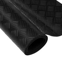 VidaXL Rubberen anti-slip vloermat 2x1m traanplaat - thumbnail
