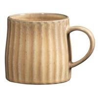 Mok met oor Mila - beige - stoneware - 340 ml - Leen Bakker - thumbnail