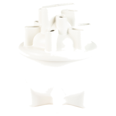 Zuiver Vaas 'Bassin' Keramiek, 28cm hoog