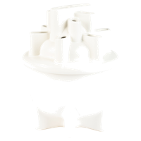 Zuiver Vaas 'Bassin' Keramiek, 28cm hoog - thumbnail