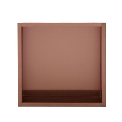 Inbouwnis Sanilux Napo Wand 30x30x7 cm Brons Sanilux Inbouwnis Sanilux Napo Wand 30x30x7 cm Brons Sanilux