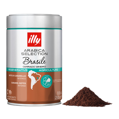 illy Brasile Cerrado Mineiro - gemalen 250 GR