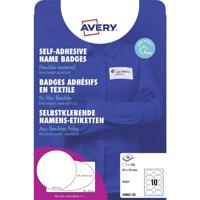 Avery-Zweckform J4882-20 Naamplaatje Kennzeichnungsetiketten (b x h) 85 mm x 50 mm 200 stuk(s) - thumbnail