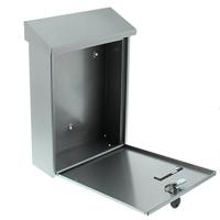 Burg Wächter DAILY 5861 SI Daily 5861 Si Brievenbus Plaatstaal Zilver Sleutelslot - thumbnail