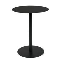 Zuiver Ronde Bijzettafel 'Snow' Staal, 35cm, kleur Zwart - thumbnail