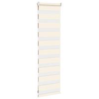 VidaXL Zebra rolgordijn 50x100 cm stofbreedte 45,9cm marmerbeige - thumbnail