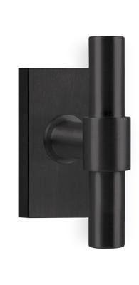 Formani Piet Boon ONE PBT15-DK draaikiepgarnituur - PVD mat zwart