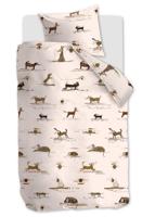 Beddinghouse x Hanneke de Jager KinderHot Dogs Roze dekbedovertrek - thumbnail