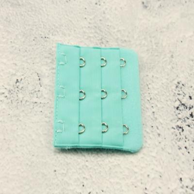 Op en Top BH Verlengstuk / Verlenger 3 Haaks Donker Baby Blauw (per stuk)