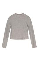 Like Flo Teens - Meisjes shirt rib melee - Elke - Grijs melee - thumbnail