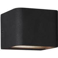 LED Wandlamp - Trion Molvan - 4W - Warm Wit 3000K - Dimbaar - Rechthoek - Mat Zwart - Aluminium - OSRAM LEDs - thumbnail
