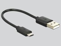 Delock 62784 HDMI / USB-micro-B Adapter [1x HDMI-stekker - 1x HDMI-bus, Micro-USB-bus] Zwart - thumbnail