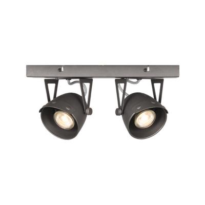 Label51 Industriële spotCap led 2-lichts grijs - MT-2173