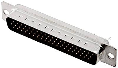 encitech HDD-62-M-T-B-M 2103-0400-04 D-sub male connector 180 ° Aantal polen: 62 Soldeerpennen 1 stuk(s) Tray